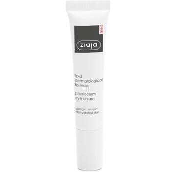 ZIAJA MED Fiziodermás szemkörnyékápoló krém , allergiás, atópiás, dehidratált bőrre, 15 ml