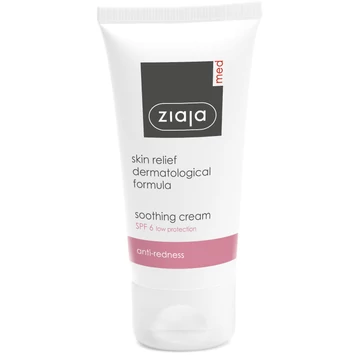 ZIAJA MED nyugtató arckrém kivörösödött, kitágult hajszáleres bőrre, 50 ml