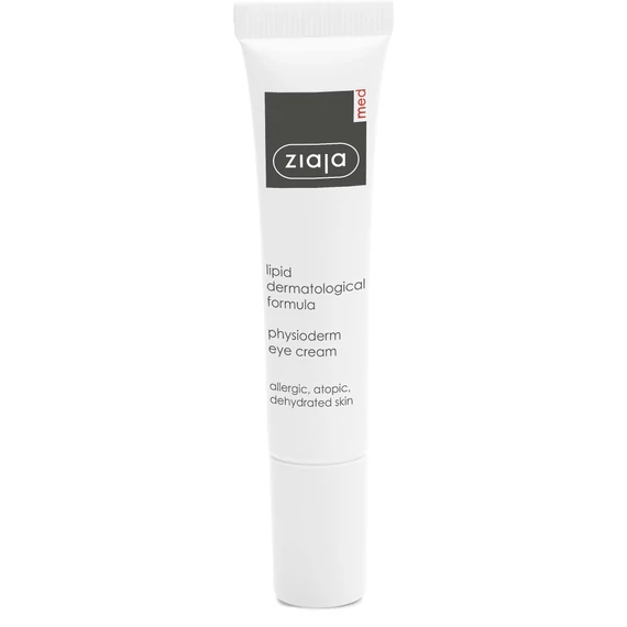 ZIAJA MED Fiziodermás szemkörnyékápoló krém , allergiás, atópiás, dehidratált bőrre, 15 ml