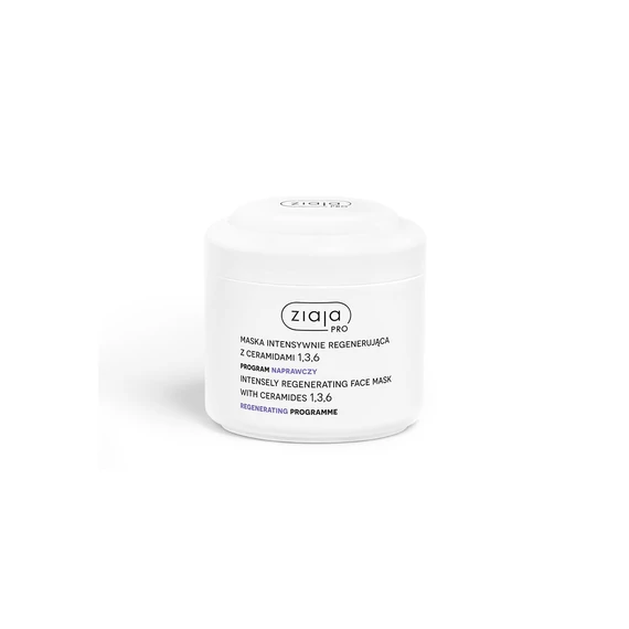 ZiajaPro regeneráló program intenzíven regeneráló arcpakolás ceramidekkel 1, 3, 6 200 ml