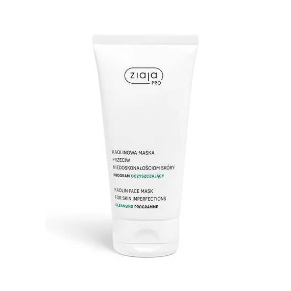 ZiajaPro tisztító program kaolin arcpakolás bőrhibák ellen 200 ml