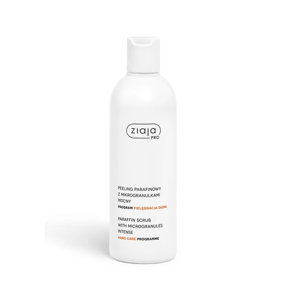 ZiajaPro kézápoló program paraffinradír mikrogranulátumokkal, intenzív 270 ml