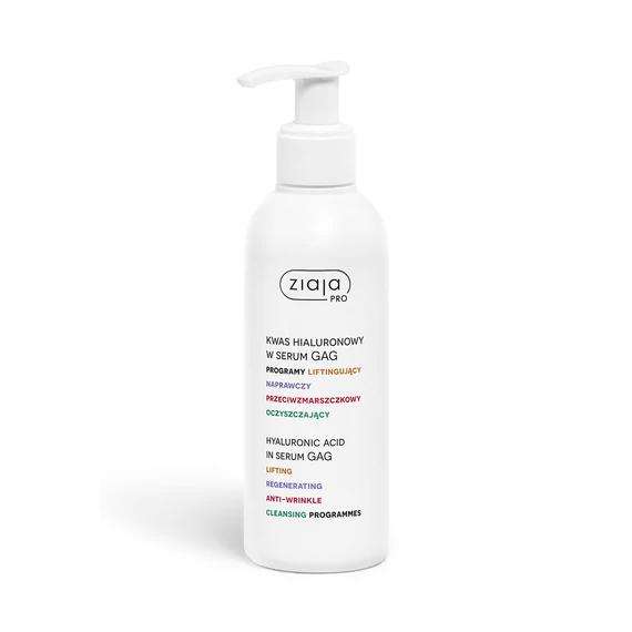 ZiajaPro lifting regeneráló ránctalanító tisztító program szérum hialuronsavval GAG 200 ml