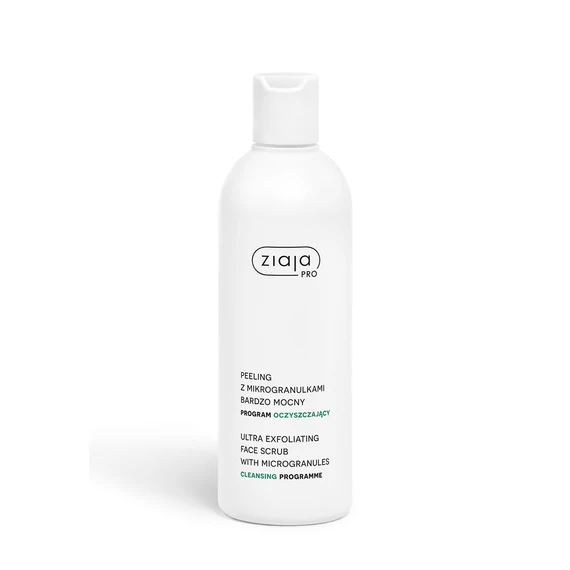 ZiajaPro tisztító program ultra hámlasztó arcradír mikrogranulátumokkal 270 ml